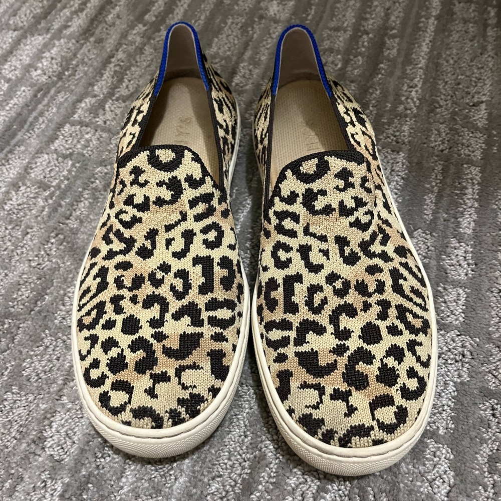 Rothy’s Cheetah Print loafers